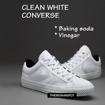 to Clean White Converse (Canvas) Shoes 