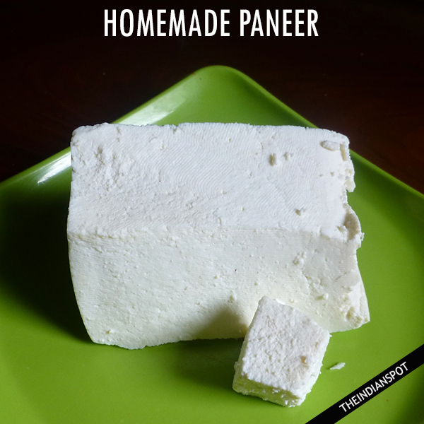 Homemade Paneer How To Make Cottage Cheese Or Paneer Easily At Home