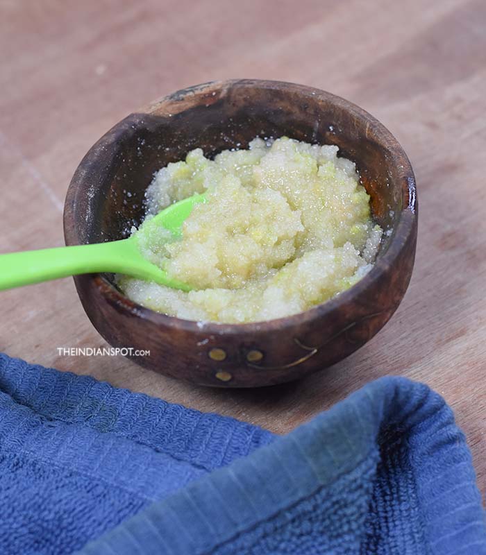 Get rid of cellulite with DIY ginger scrub
