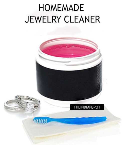 Easy Natural DIY Jewelry Cleaner