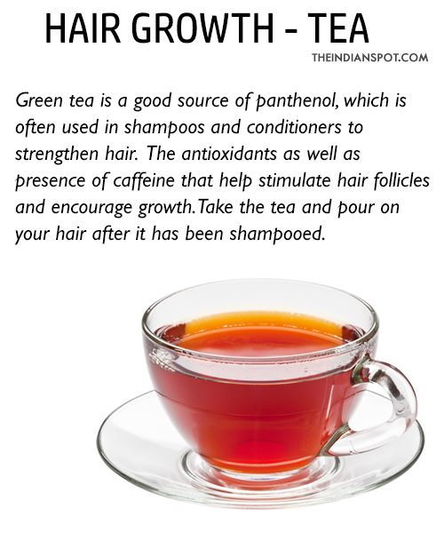 Tea for hair growth