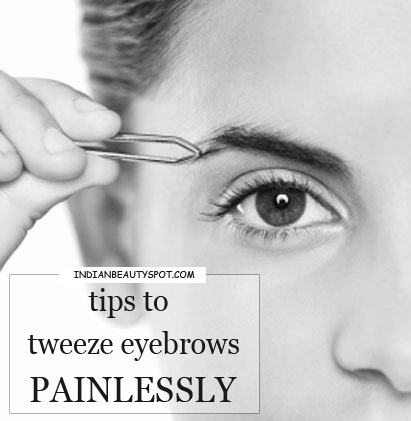 Tips to Tweeze Eyebrows Painlessly