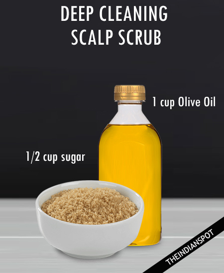 Deep Cleaning Sugar Scalp Scrub:
