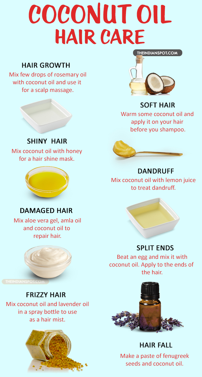 coconut oil hair growth recipe