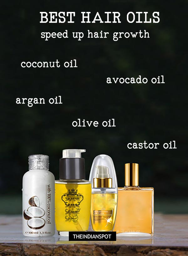 Best hair oils to speed up hair growth