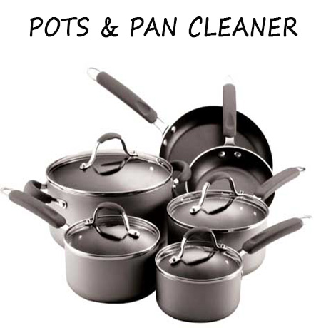 Get rid of burnt Stains from pots and pans