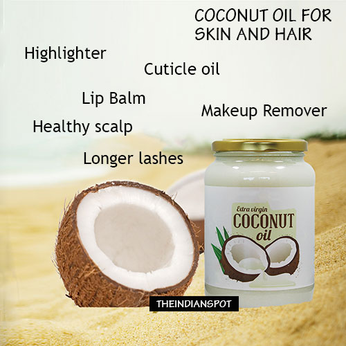 Best Ways to use Coconut oil for skin and hair