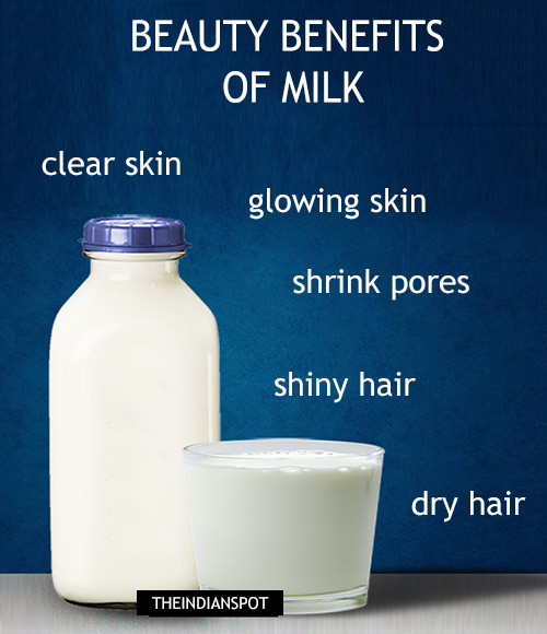 Milk for healthy skin and hair - THE INDIAN SPOT