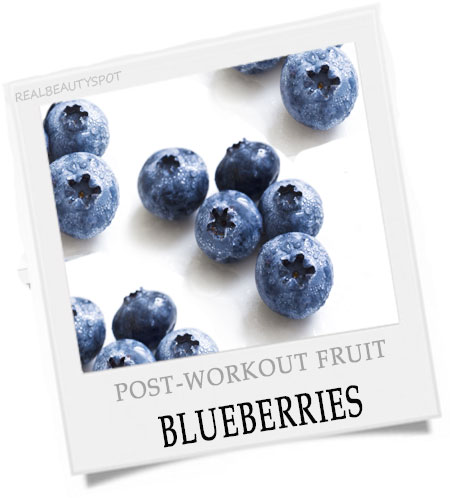 post workout fruits - blueberries