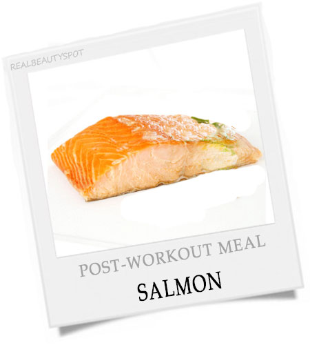 post workout meal - salmon