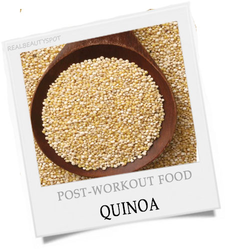 post workout food - quinoa