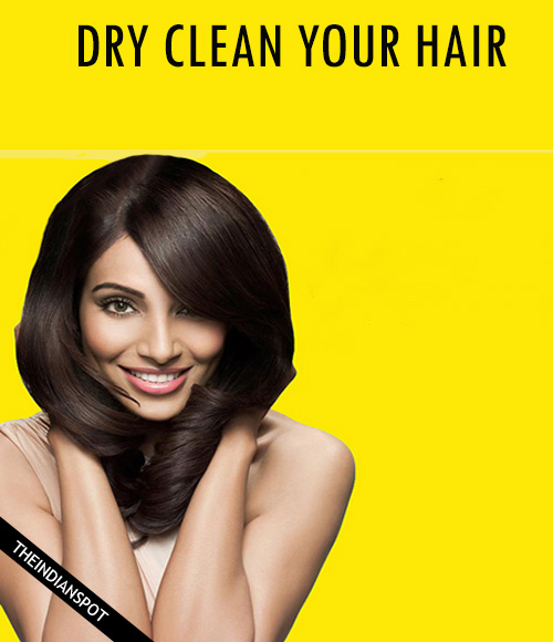 Dry shampoo - Dry clean your hair