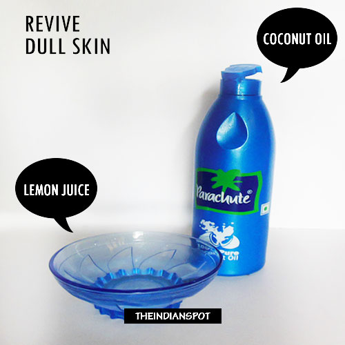 coconut oil face mask for dull skin