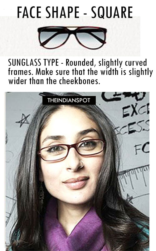 EyeGlasses for Your Face Shape - square