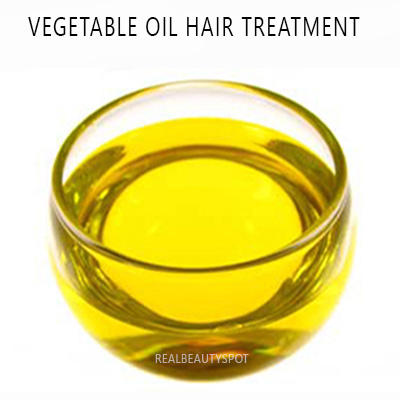 Vegetable Oil Hair Treatment