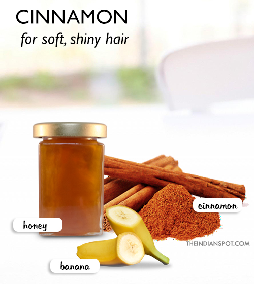 Cinnamon for dry, damaged hair: