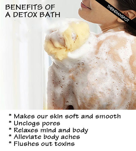 Home Remedy natural Detox bath recipes