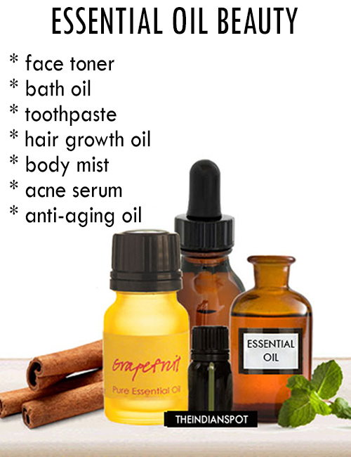 10 Best Ways to use essential oils in your beauty regimen