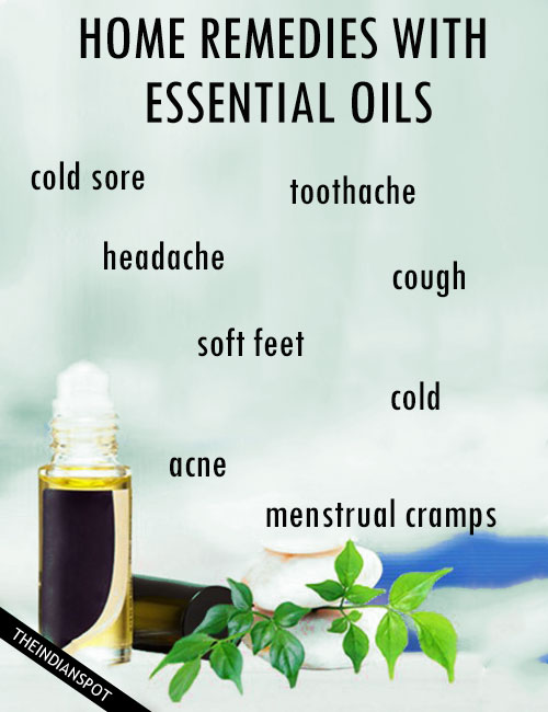 Top Home Remedies with essential oils
