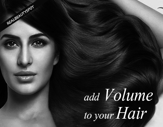 How To Add Volume To Hair naturally