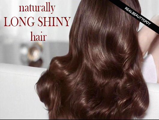 Natural treatments for long, shiny hair