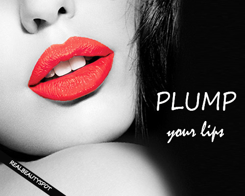 Ways to plump your lips naturally