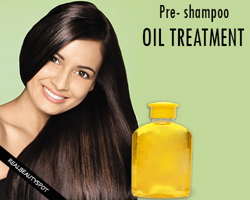 Pre- shampoo hair oil Treatment