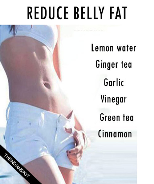 Top home remedies to reduce belly fat