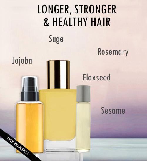 Top 10 Oils For Longer, Stronger and Healthy hair