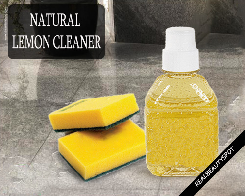 DIY natural lemon cleaners