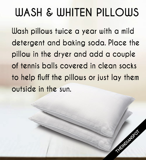 How To Wash Your Pillows By Hand The Indian Spot