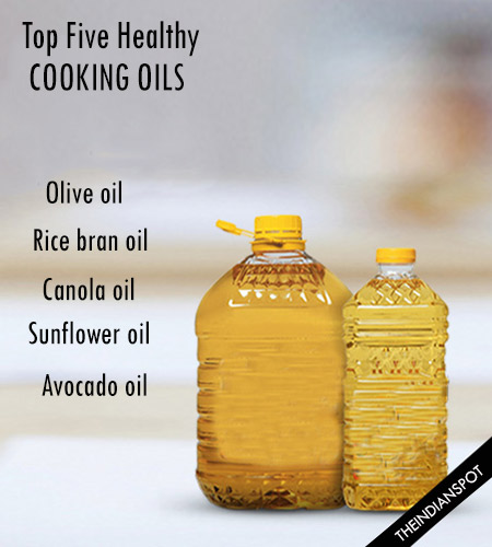 Top Five Healthy Cooking Oils