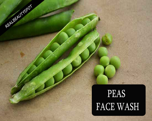 peas face wash