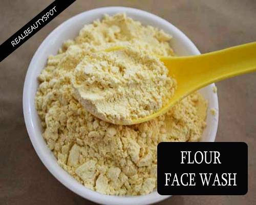flour face wash