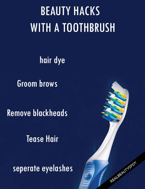 Amazing Beauty Hacks You Can Do With a Toothbrush