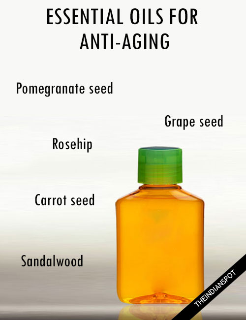 ESSENTIAL OILS FOR ANTI-AGING SKIN CARE