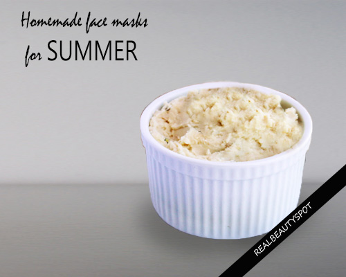 SUMMER SKIN CARE WITH FIVE AMAZING HOMEMADE FACE MASKS