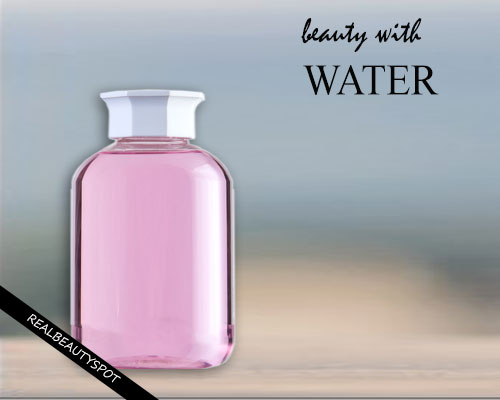Beauty with Water - Rose water, rice water and mint water