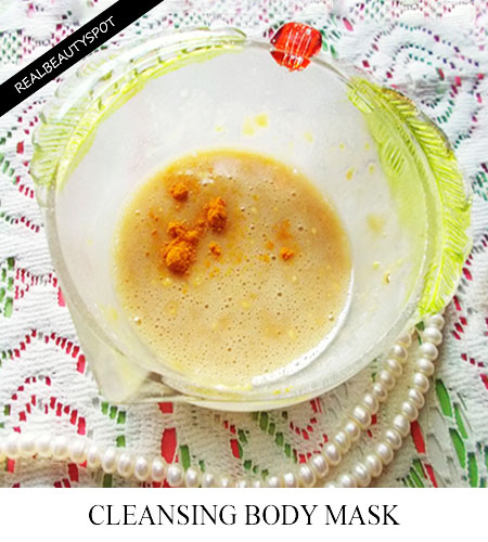 DIY Homemade Cleansing Face And Body Mask