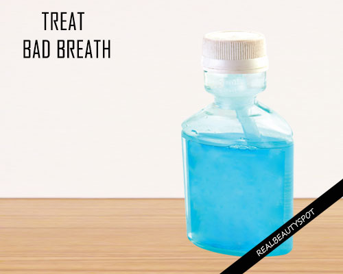 HOW TO TREAT BAD BREATH
