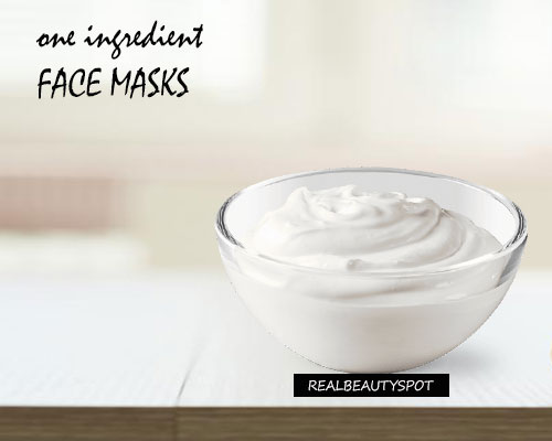 ONE-INGREDIENT FACE MASKS FOR PERFECT SKIN