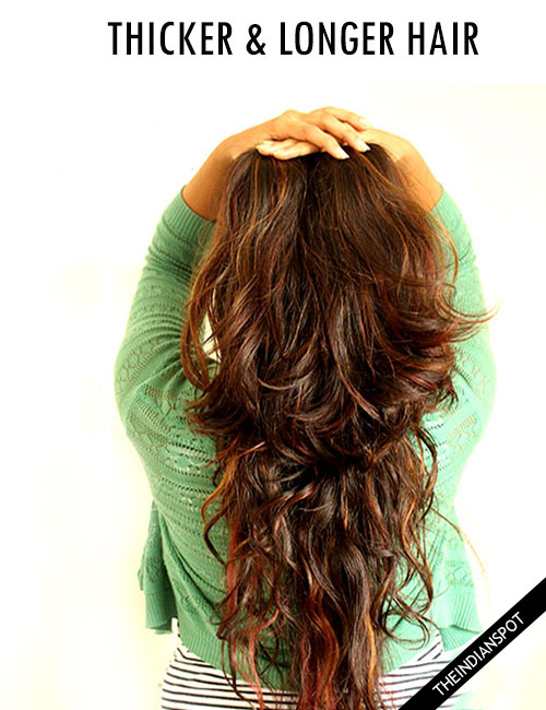 Natural ways to get thicker and longer hair