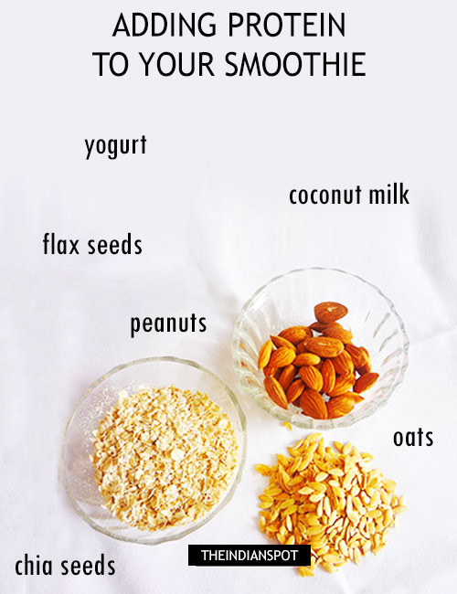 NATURAL PROTEINS TO ADD TO A SMOOTHIE