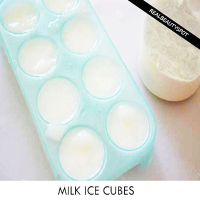 BEAUTY SECRETS FROM HOMEMADE ICE CUBES