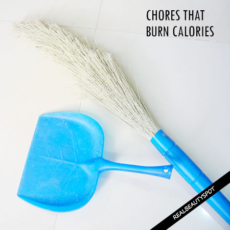 HOUSEHOLD CHORES TO BURN CALORIES