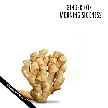 HOW TO TREAT MORNING SICKNESS WITH GINGER?