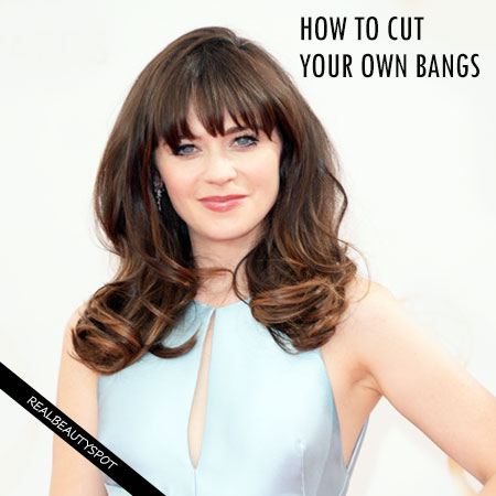 5 STEPS TO CUT YOUR BANGS AT HOME