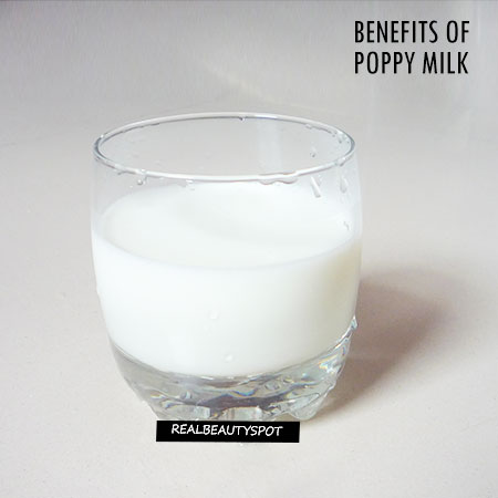 Benefits of poppy milk