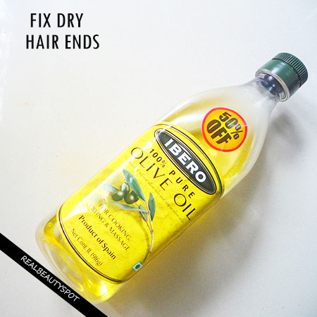 HOW TO FIX DRY HAIR ENDS NATURALLY