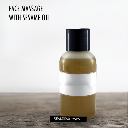 BENEFITS OF FACE MASSAGE WITH SESAME OIL